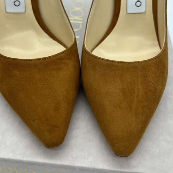 ❌SOLD❌Authentic Brand new Jimmy Choo suede leather Romy 85mm - Picture 4 of 15